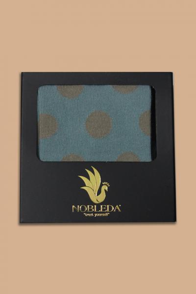 Mint Yeşili Puantiyeli Çorap